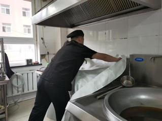 应急防火演练——发现起火后，厨...